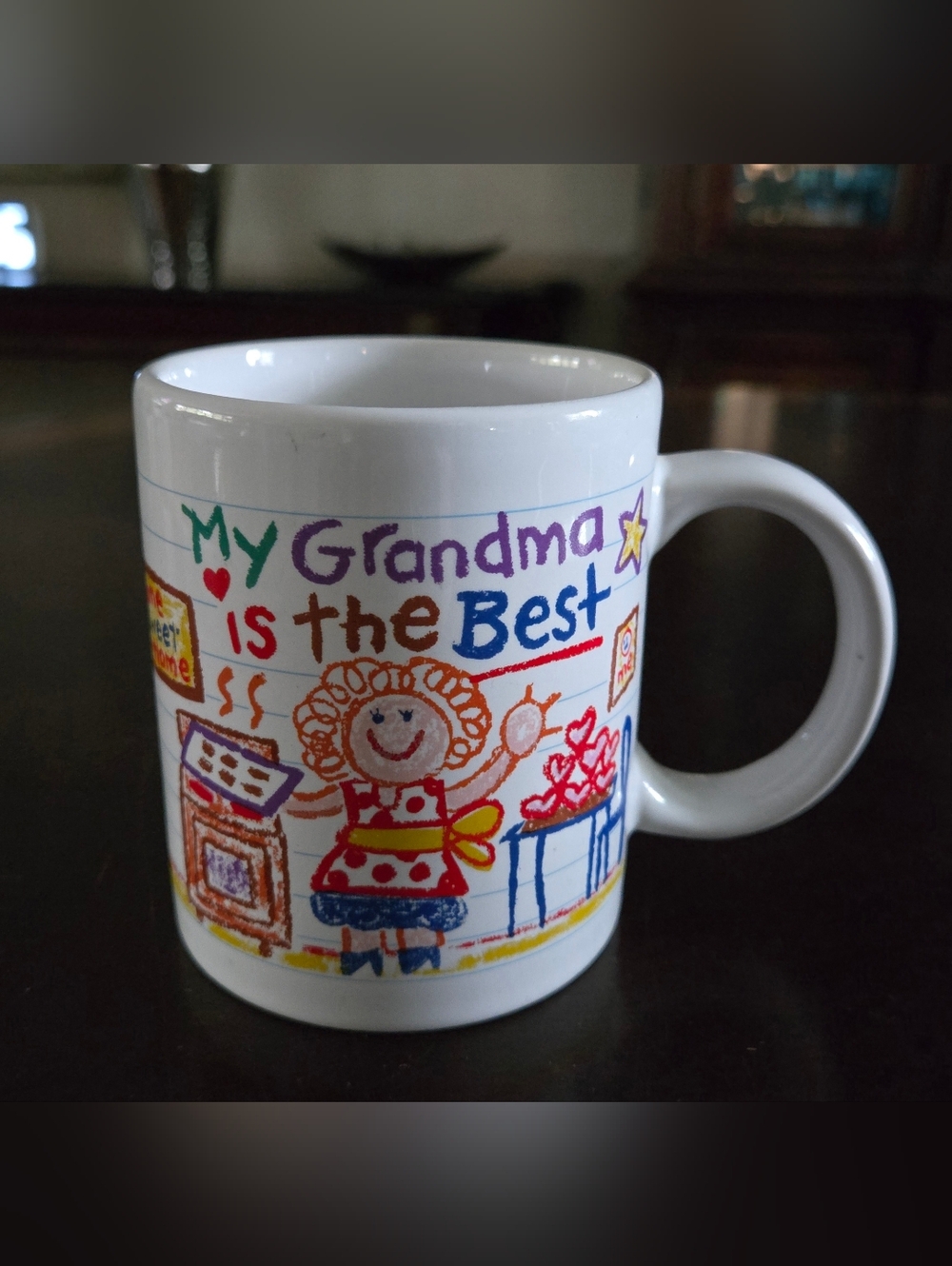 Vintage "My Grandma Is the Best" Mug